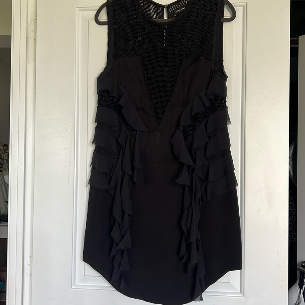 Isabel marrant main line black silk dress